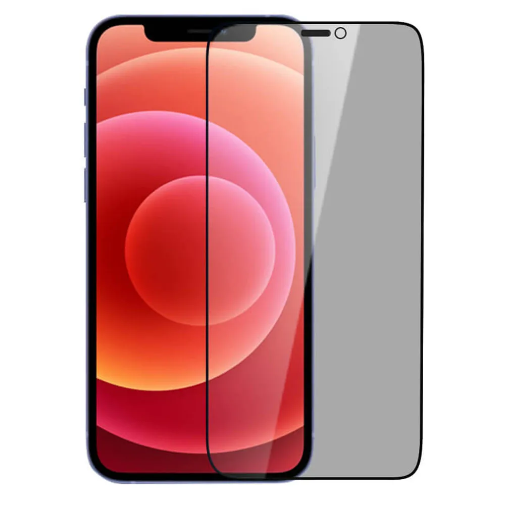 Защитное стекло Nillkin iPhone 12 mini Guardian Full privacy - Temp. Glass, Чёрный