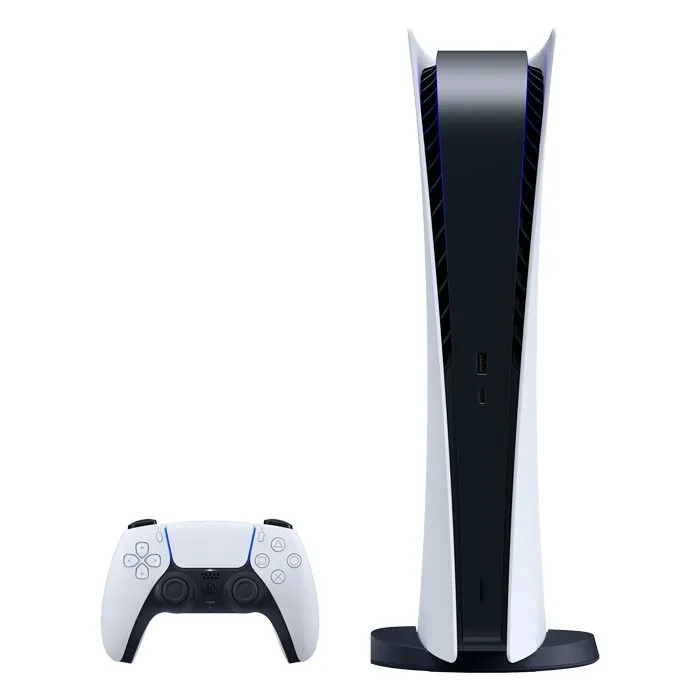 Consolă de jocuri SONY PS5, Alb, 