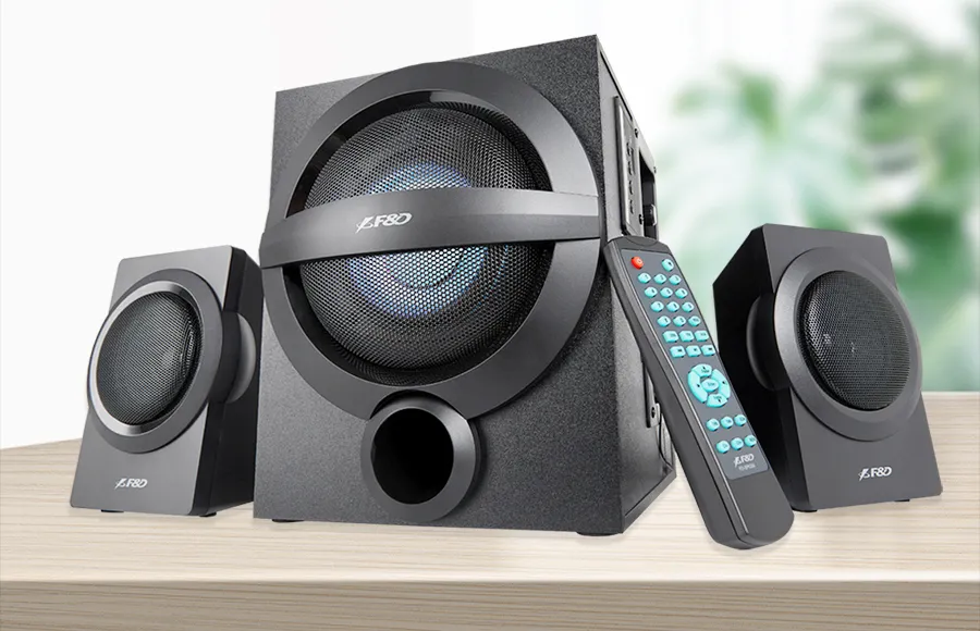 Boxe pentru calculator 2.1 F&D A140X, Negru