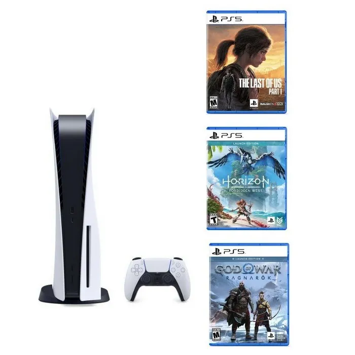 Consolă de jocuri SONY PS5, Alb, 