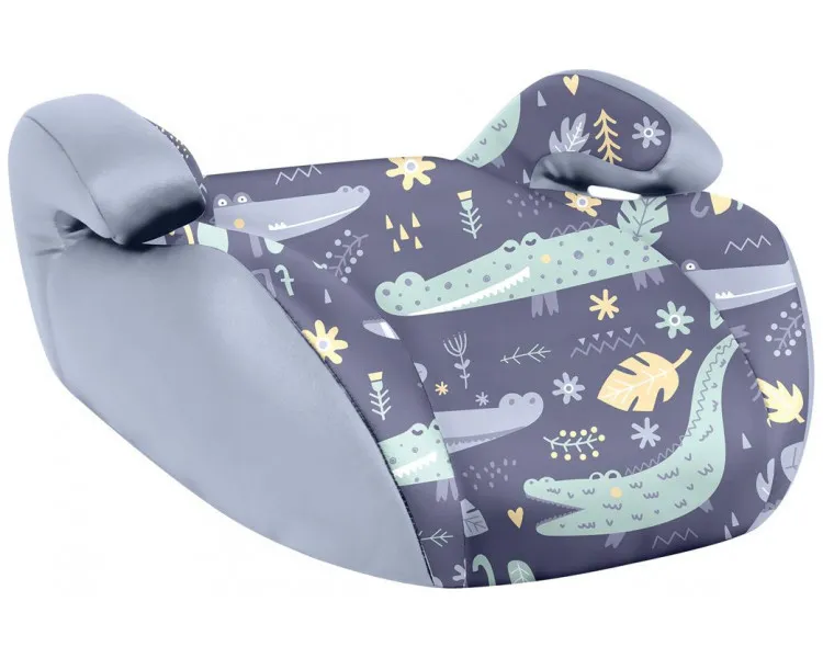 Booster Kikka Boo Jazzy, Grupa 2/3 (15-36 kg), Blue Crocodile