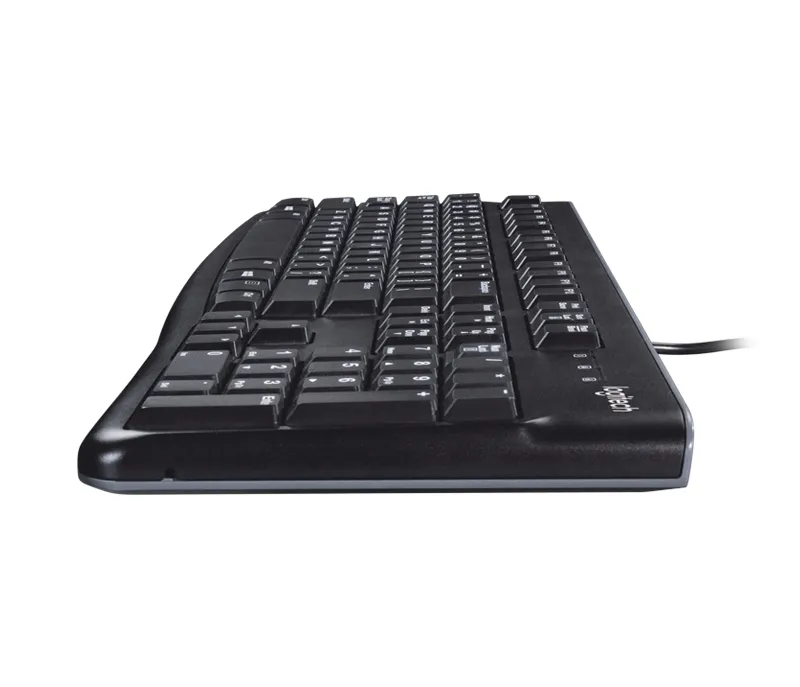 Клавиатура Logitech K120, Проводное, Чёрный