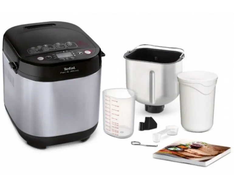 Mașină de pâine Tefal Pain et Delice, Oțel inoxidabil