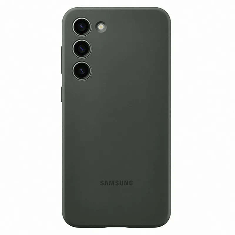 Чехол Samsung Silicone Cover for Galaxy S23+, Зеленый