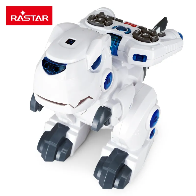 Jucărie cu telecomandă Rastar Dinosaur Infrared, White  (79700)
