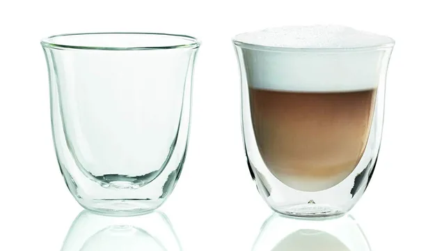 Стаканы для капучино De'Longhi 190ml 2pcs, Прозрачный