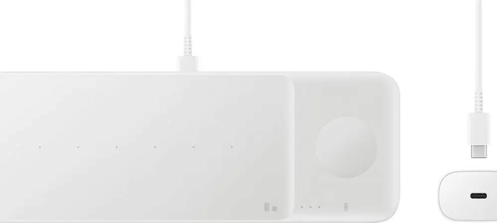 Încărcător wireless Samsung EP-P6300TWEGEU, 9 W, Alb