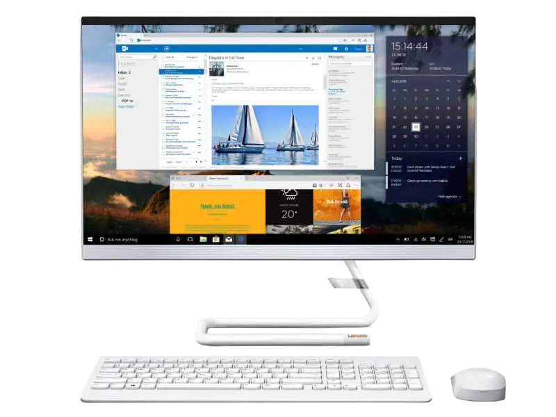 Моноблок Lenovo IdeaCentre AIO 3 22IIL5, 21,5", Intel Core i3-10100T, 8Гб/256Гб, Windows 10 Home 64-bit, Russian, 