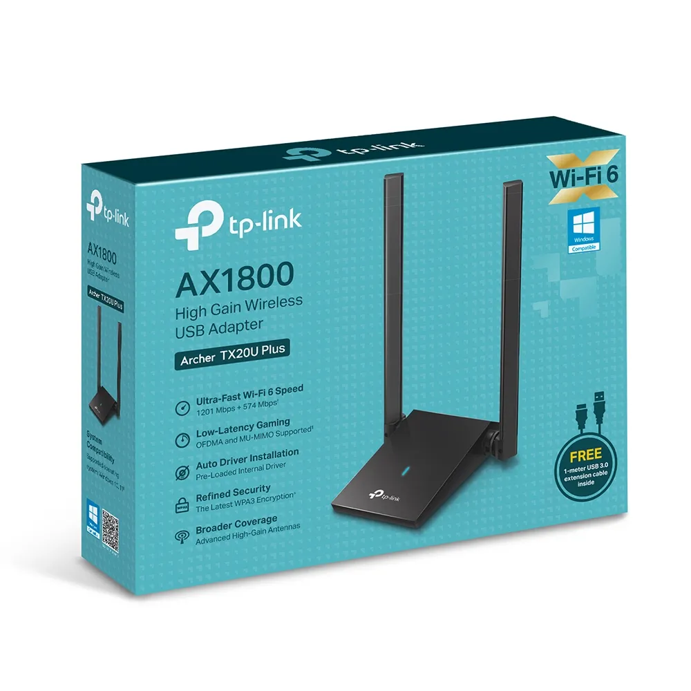 USB Aдаптер TP-LINK Archer TX20U Plus, 