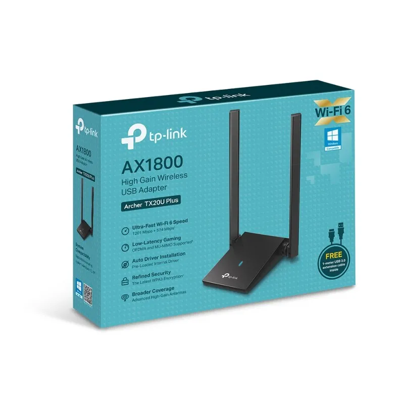 USB Aдаптер TP-LINK Archer TX20U Plus, 