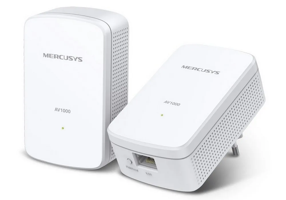 Адаптер Powerline TP-LINK MP500 KIT, AV1000, 1000 Мбит/с, Белый