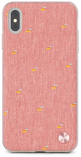 Husă QUMO Vesta - iPhone XS Max, Roz