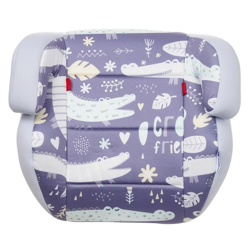 Booster Kikka Boo Jazzy, Grupa 2/3 (15-36 kg), Blue Crocodile