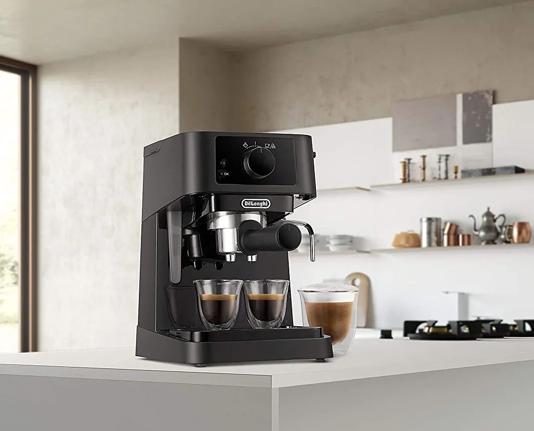 Espressor manual De'Longhi EC230BK, 1100W, Negru