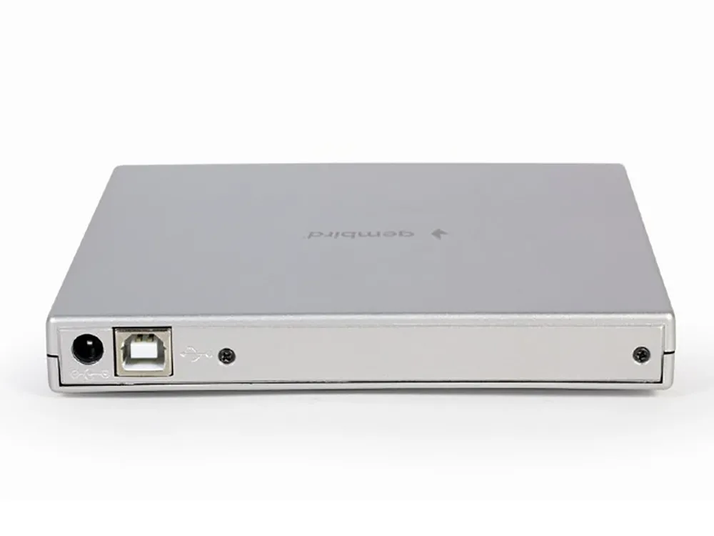 Unitate DVD-RW Gembird DVD-USB-02-SV, USB 2.0, Argintiu