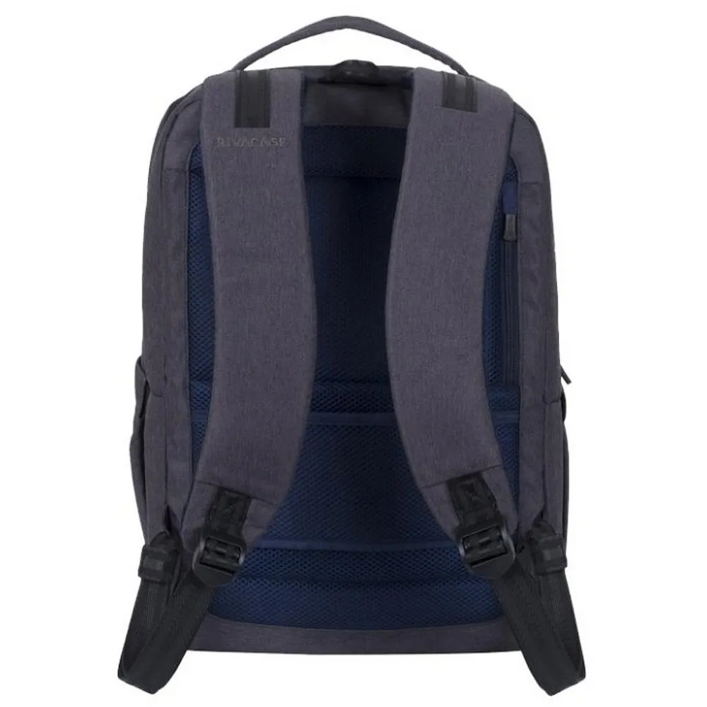Rucsac pentru Laptop RivaCase Suzuka, Poliester, Negru