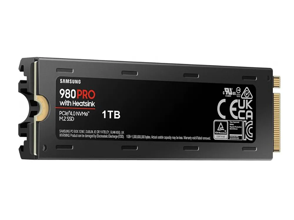 Накопитель SSD Samsung 980 PRO  MZ-V8P1T0, 1000Гб, MZ-V8P1T0CW