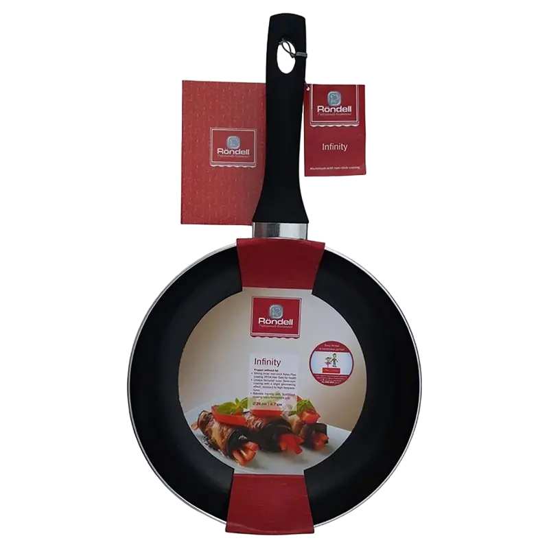 Сковорода Rondell RDA-571, 24см, Чёрный