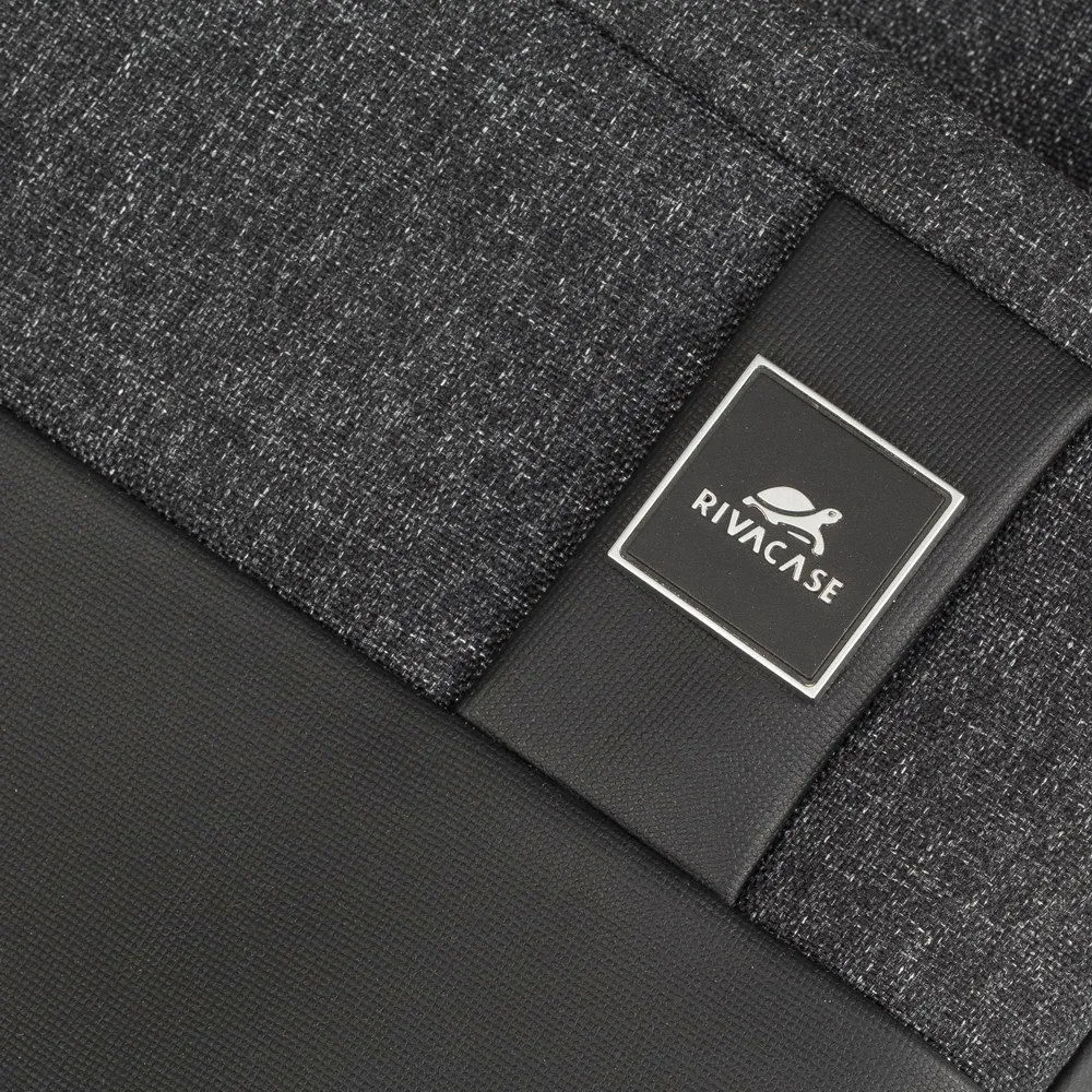 Geantă pentru Laptop RivaCase Lantau, 13.3", Poliester, Negru