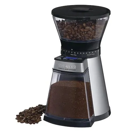 Кофемолка Cuisinart DBM18E , Нержавеющая сталь