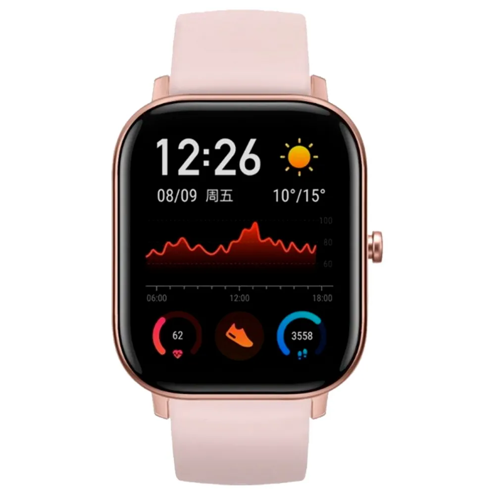 Ceas inteligent Xiaomi Amazfit GTS, 41mm, Roz