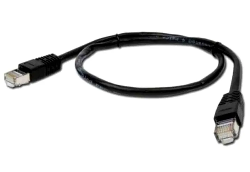 Patch cord Cablexpert PP22-0.5M/BK, Cat5e FTP, 0,5m, Negru