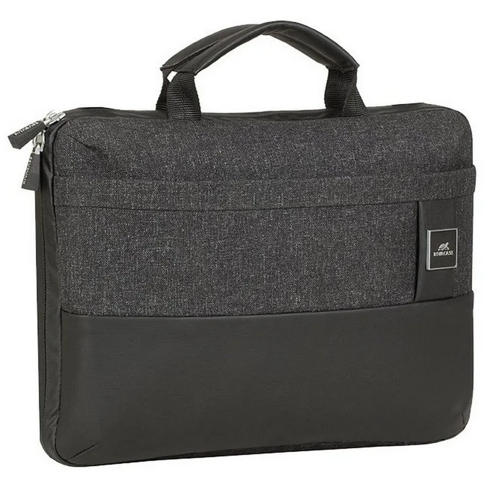 Geantă pentru Laptop RivaCase Lantau, 13.3", Poliester, Negru
