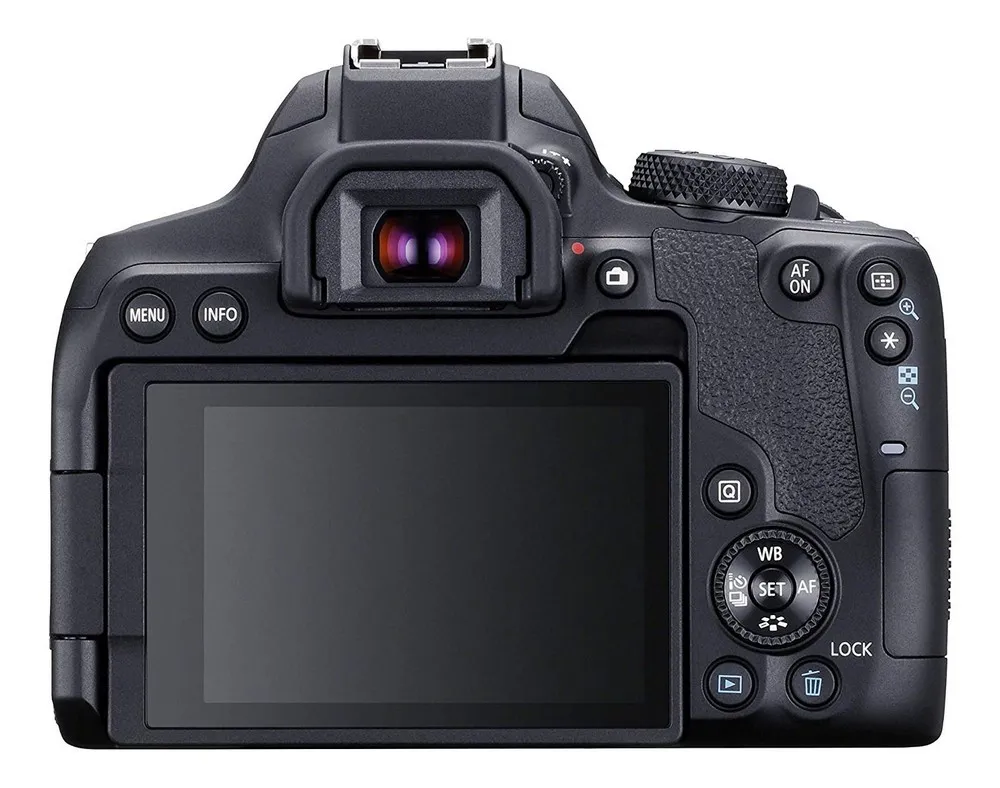 Aparat foto DSLR Canon EOS 850D + EF-S 18-55 IS, Negru