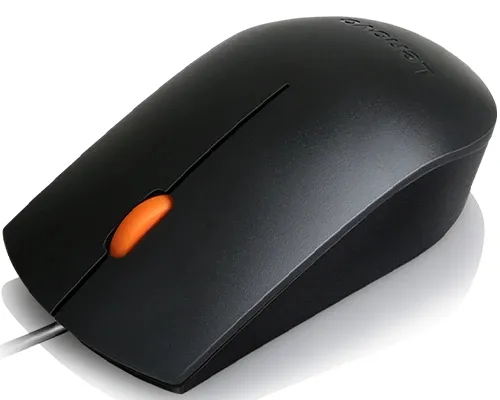 Mouse Lenovo 300 USB, Negru