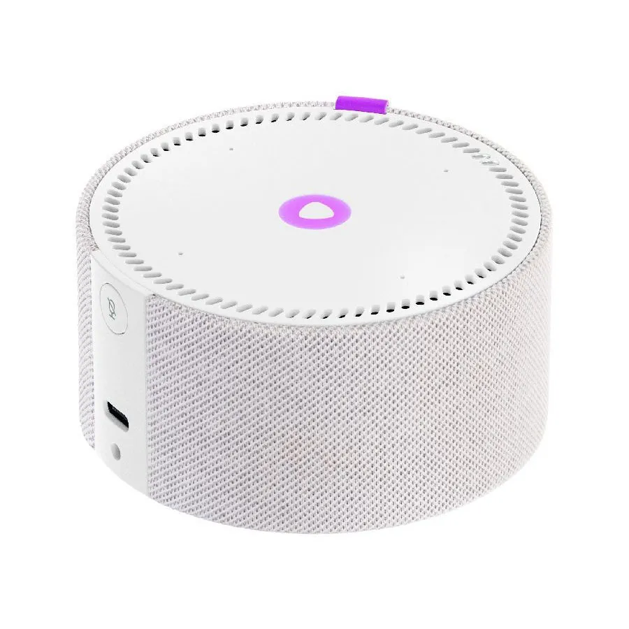 Интеллектуальный динамик Yandex YNDX-0004, Серебристый