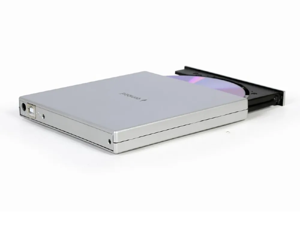Unitate DVD-RW Gembird DVD-USB-02-SV, USB 2.0, Argintiu