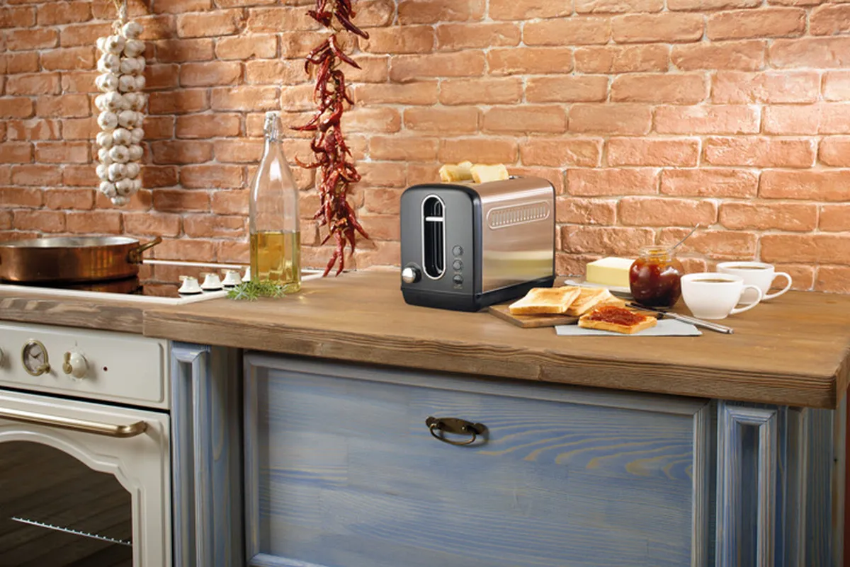 Тостер Gorenje T1100CLBK, Нержавеющая сталь