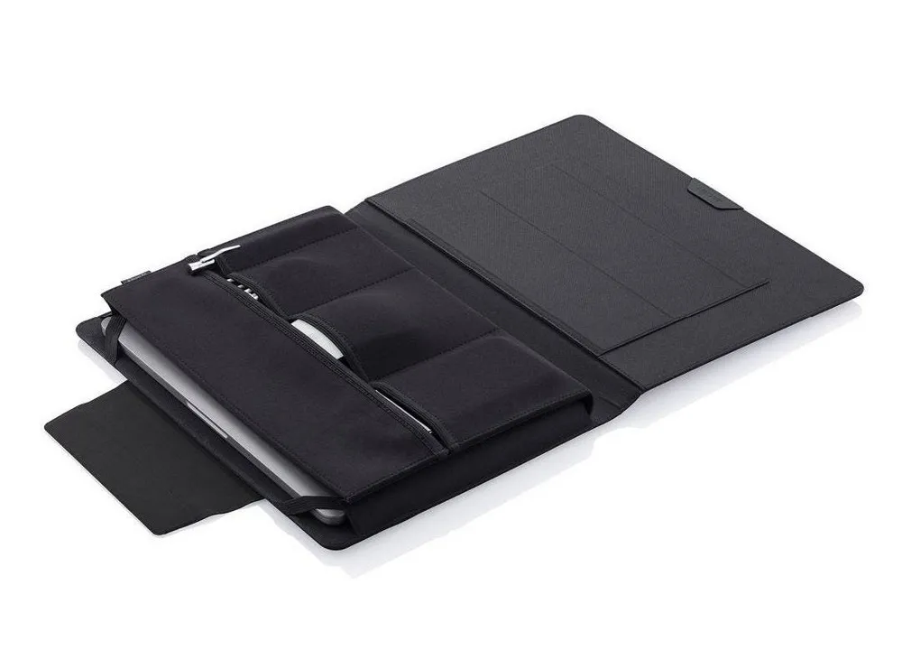 Husă universală pentru Laptop XD-Design Mobile office, 13", Poliester, Negru