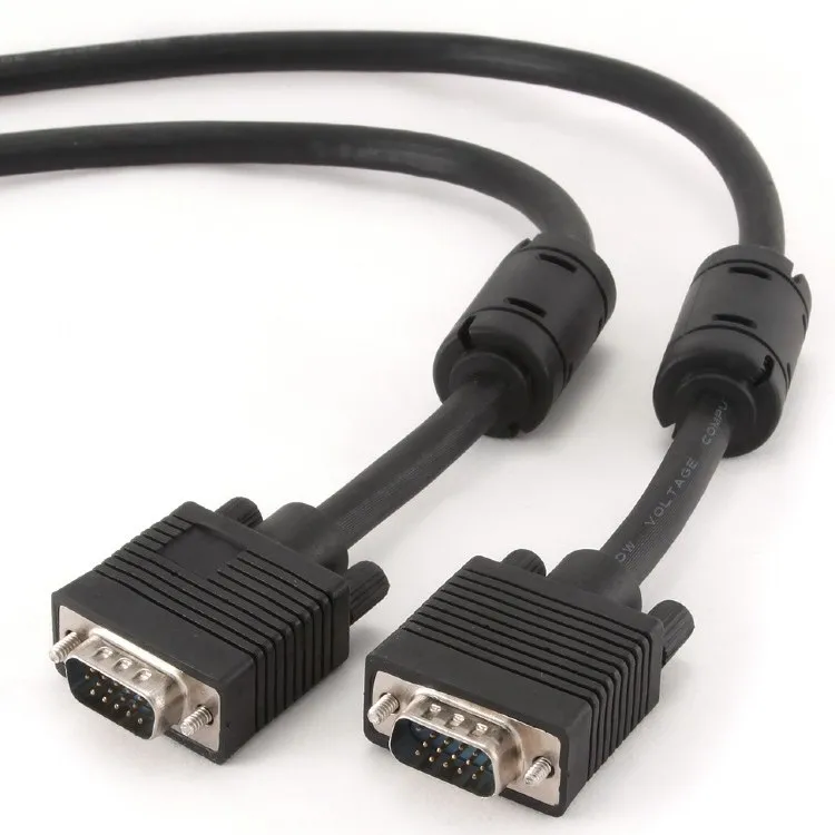 Cablu Video Cablexpert CC-PPVGA-6B, VGA D-Sub (M) - VGA D-Sub (M), 1,8m, Negru
