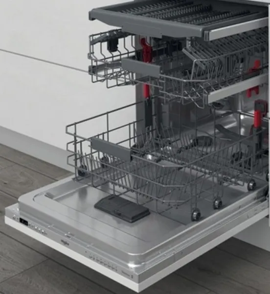 Mașină de spălat vase Whirlpool WIC 3C33 PFE, Argintiu