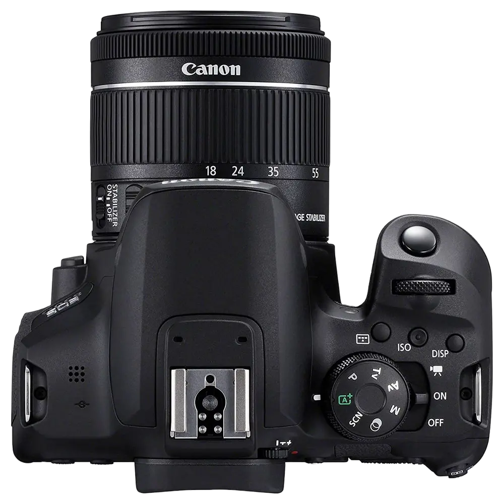 Aparat foto DSLR Canon EOS 850D + EF-S 18-55 IS, Negru