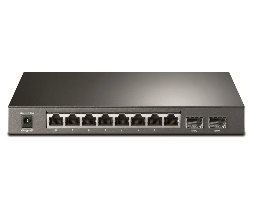 PoE коммутатор TP-LINK T1500G-10PS, 8x IEEE 802.3af
