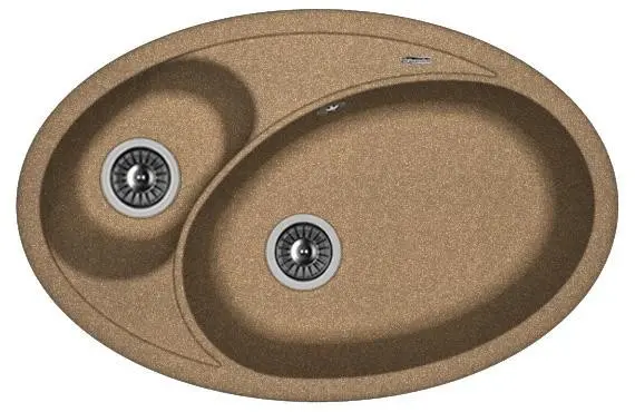Кухонная мойка Florentina Selena 780 (Коричневый) 