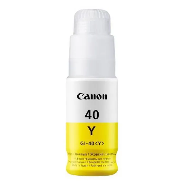 Recipient de cerneală Canon GI-40, 70ml, Galben