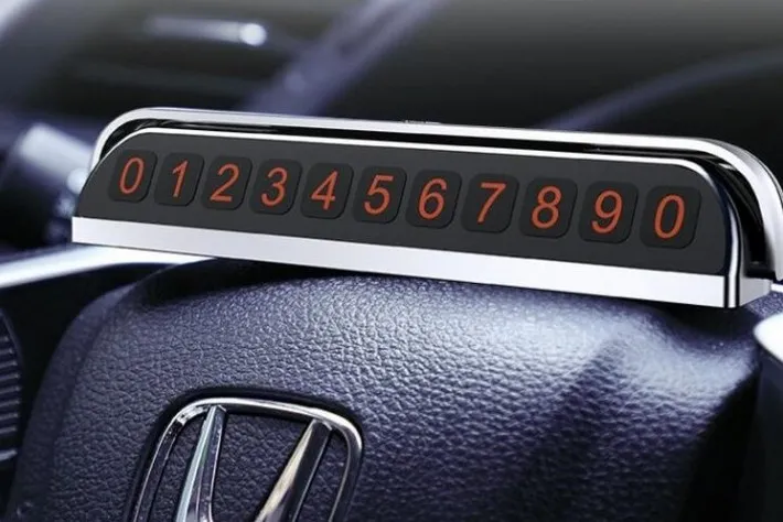 Cartela de parcare JOYROOM JR-ZS173, Argintiu.