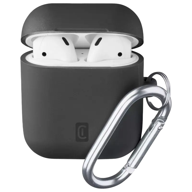 Cellular Apple Airpods 1 & 2, Bounce case, Black