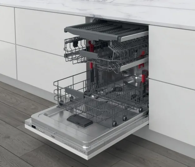 Mașină de spălat vase Whirlpool WIC 3C33 PFE, Argintiu