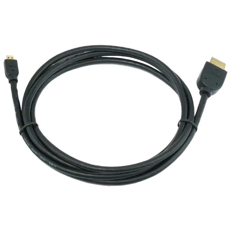 Cablu Video Cablexpert CC-HDMID-6, HDMI (M) - micro-HDMI (M), 1.8 m, Negru