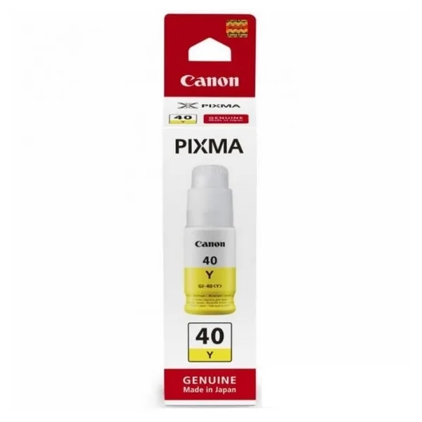 Recipient de cerneală Canon GI-40, 70ml, Galben