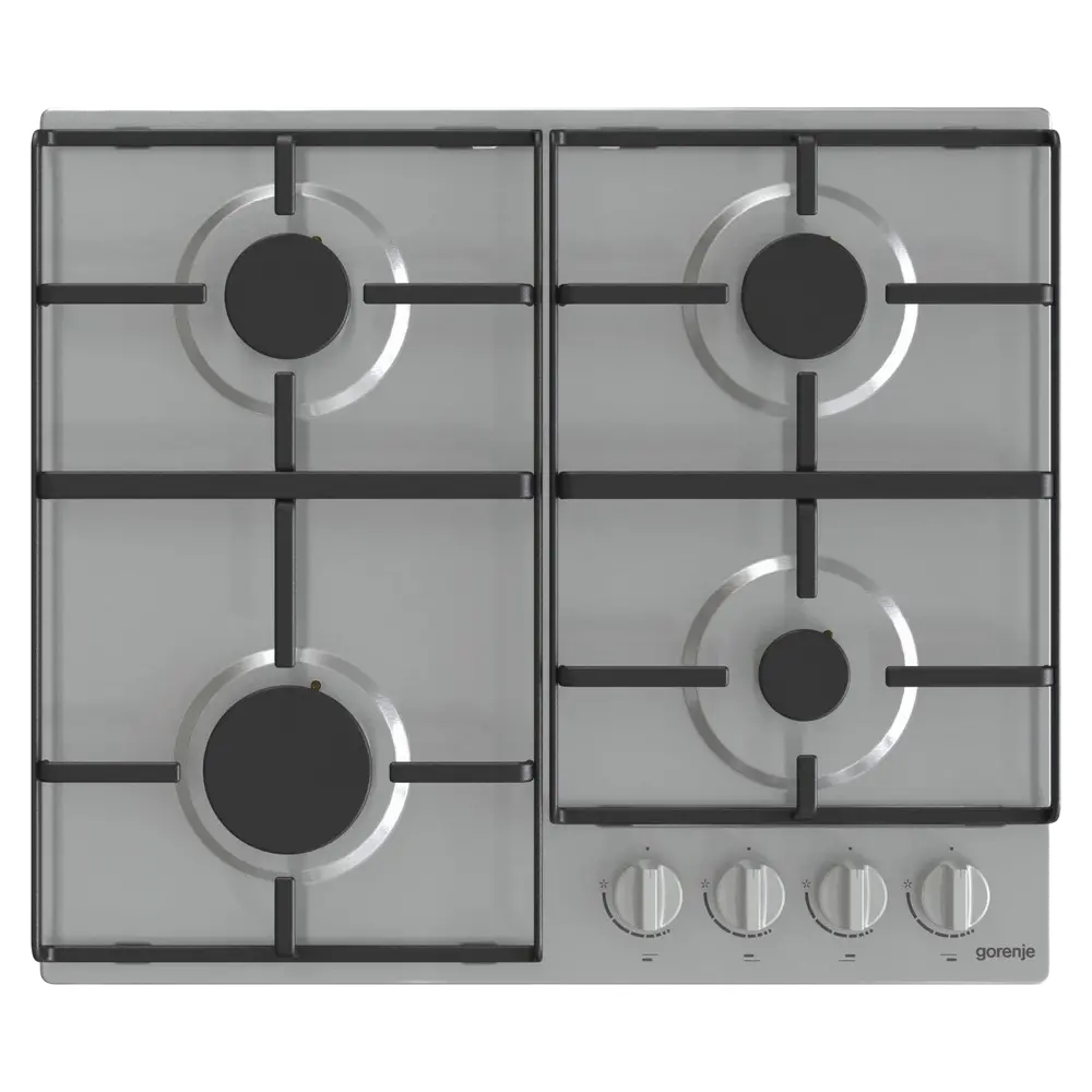 Plită pe gaz Gorenje G 640 EX, Argintiu