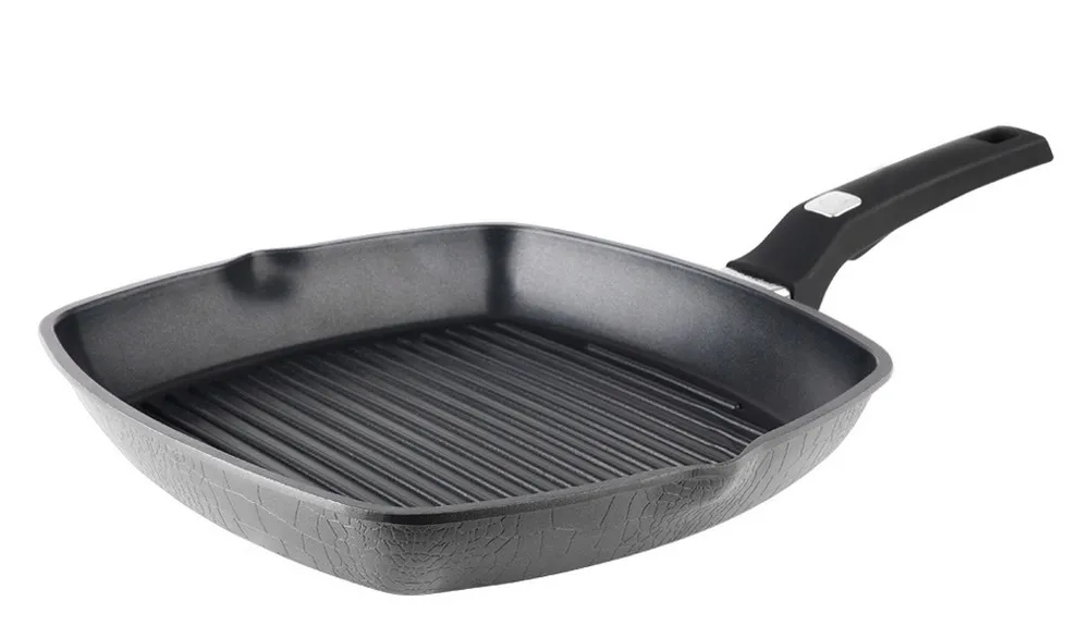 Сковорода-гриль Rondell RDA-1124, 28см, Серый