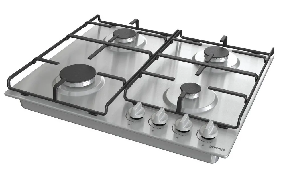 Plită pe gaz Gorenje G 640 EX, Argintiu