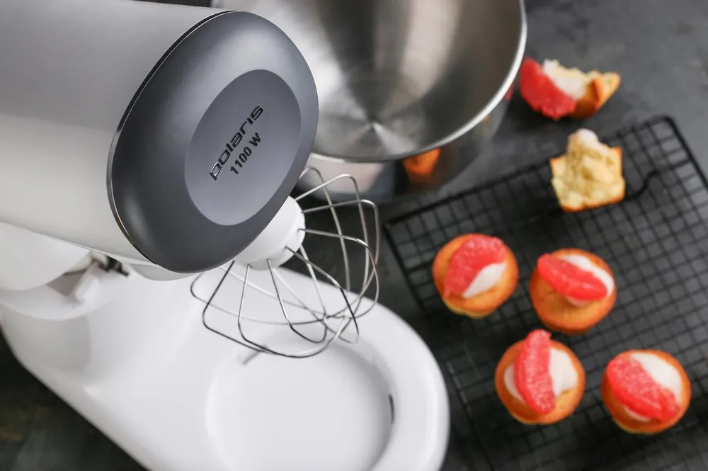 Robot de bucătărie Polaris SmartMIX, Alb