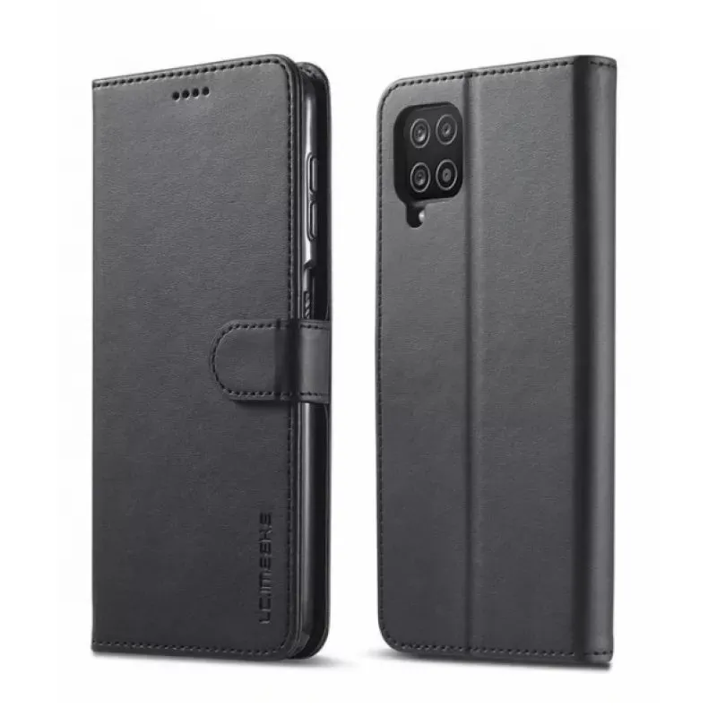 Чехол книжка Xcover Galaxy M12 - Soft Book, Чёрный