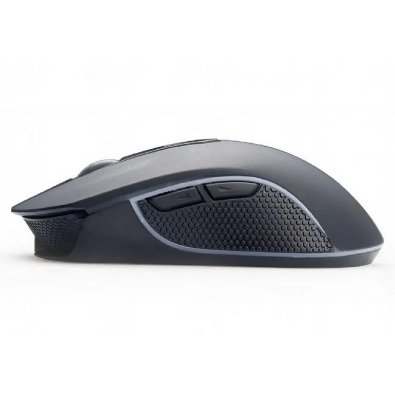 Wireless Gaming Mouse GMB MUSGW-6BL-01, 1600-3200 dpi, 6 buttons, RGB, 400mAh, Black